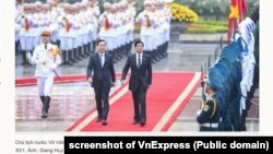Tổng thống Philippines Marcos Jr được Việt Nam tiếp đón với 21 phát đại bác chào mừng