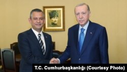 Cumhurbaşkanı Erdoğan ve CHP Genel Başkanı Özel görüşmesi- 11 Haziran 2024.