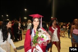 Maryam Hussain graduated from Travis High School in Houston, TX