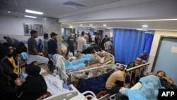 غزہ کا الشفا ہسپتال، فوٹو اے ایف پی ، 5 نومبر 2023