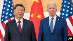 امریکہ کے صدر جو بائیڈن اور چین کے صدر شی جنگ پنگ (فائل فوٹو)