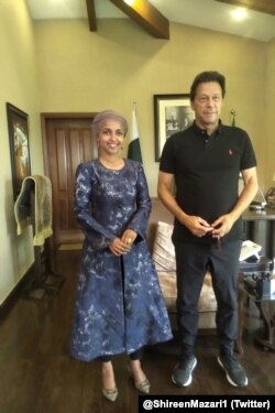 الہان عمر نے اسلام آباد میں سابق وزیرِ اعظم عمران خان سے بھی ملاقات کی تھی۔