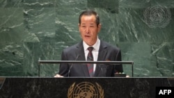 Đại sứ Triều Tiên tại Liên hiệp quốc Kim Song. 