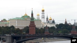 Điện Kremlin tại Moscow được cho là có quan hệ với các tin tặc tấn công vào Ukraine.