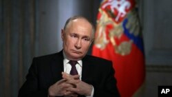 Tổng thống Vladimir Putin đã cầm quyền ở Nga từ năm 2000