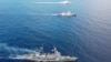 Hai tàu Trung Quốc bám sát tàu Philippines và Mỹ ở Biển Đông