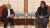 ایران کے وزیر خارجہ جواد ظریف کی پاکستان کے وزیر اعظم شاہد خاقان عباسی سے ملاقات۔ 