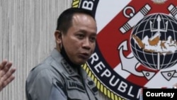 Phó Đô đốc Aan Kurnia, lãnh đạo Cơ quan An ninh Hàng hải Indonesia (Bakamla).