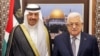 نئے سعودی سفیر نے فلسطینی اتھارٹی کے صدر محمود عباس کو منگل کے روزاپنی اسناد پیش کیں۔ فوٹو اے پی 26 ستمبر 2023