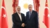 Cumhurbaşkanı Recep Tayyip Erdoğan ile Hamas Siyasi Büro Başkanı İsmail Haniye bugün İstanbul’da biraraya geldi